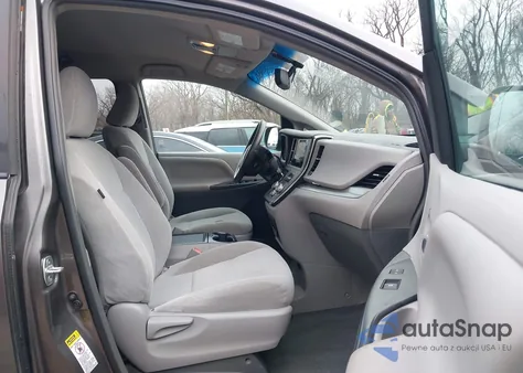 2015 Toyota Sienna Le 8 Passenger from USA, damaged, VIN 5TDKK3DC7FS546065